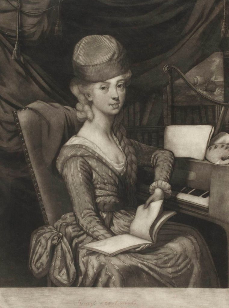 Giuseppe Filippo Liberati Marchi, "Portret Izabeli z Flemingów Czartoryskiej", 1777 rok